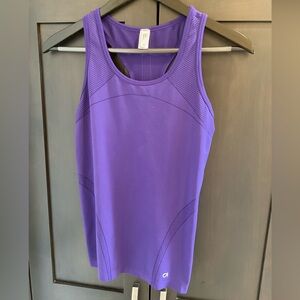 Gap Fit Purple Athletic Tank Top Size Small